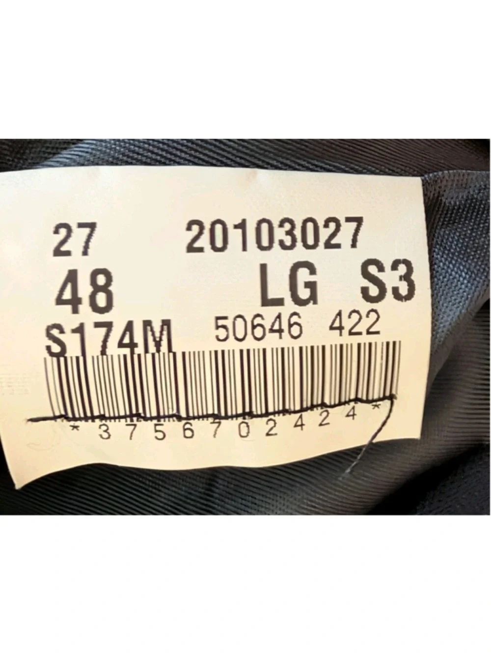 346 Brooks Brothers Sport Coat Mens 48L Long Blue Glen Check Wool & Silk